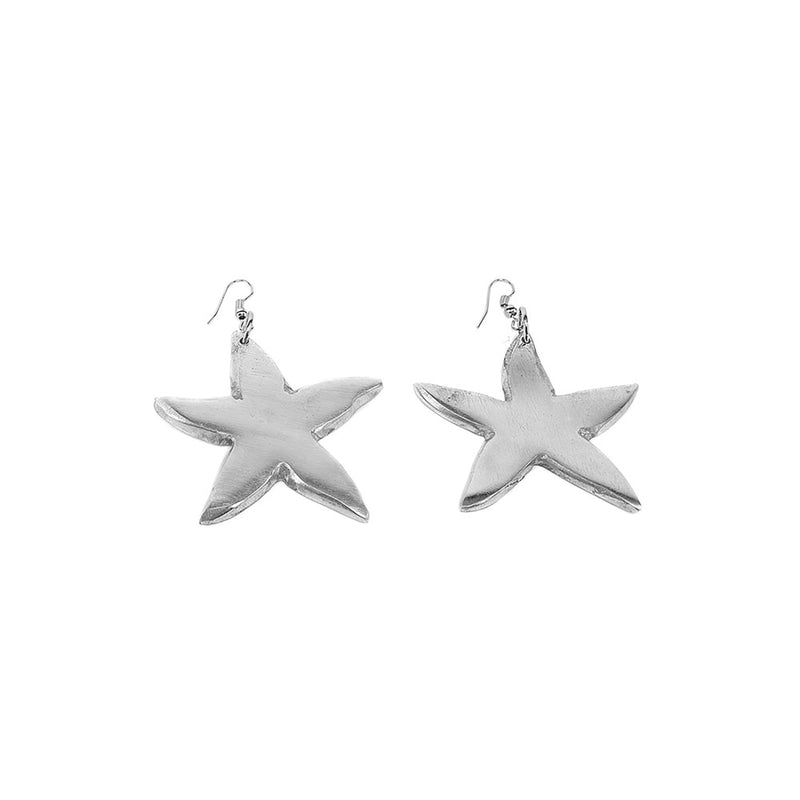 Aluminium Earrings starfish