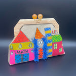 Live, Love, Laugh - Wood Purse